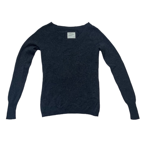 Old Navy 100% cashmere gray sweater size medium - Picture 1 of 12
